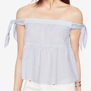 BCBGMax Azria Bridgete Off-Shoulder Top